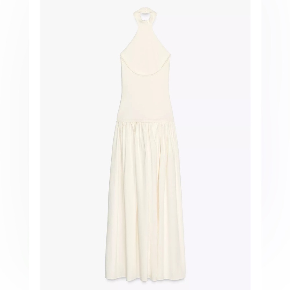 Zara Combination Halter Dress - Picture 4 of 7